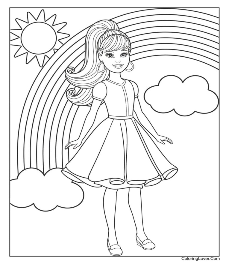 Barbie Coloring Pages (Free Printables for Girls) Barbie Coloring Pages (Free Printables for Girls)