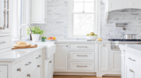 Top Backsplash Ideas for White Cabinets and Granite Countertops